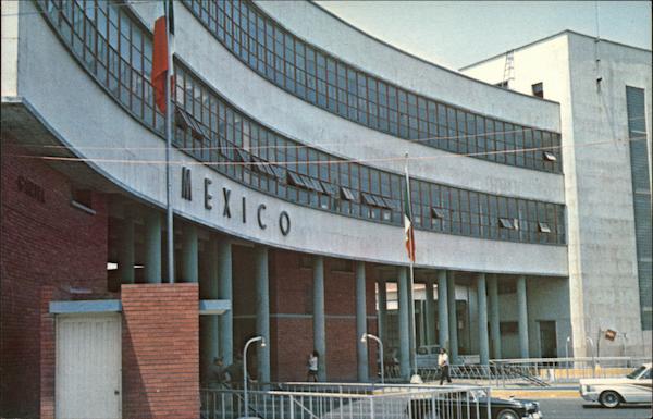 Customs Building Tamps Mexico