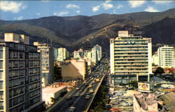 Avenido Fuerzas Armados Caracas, Venezuela South America Postcard Postcard