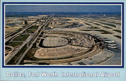 Dallas Fort Worth International Airport Texas Postcard Postcard