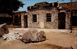 The World's Only Salt House Grand Saline, TX Postcard Postcard