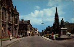 Newmarket Street Falkirk, Scotland Postcard Postcard