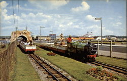 Miniature Railway, Coney Beach Postcard