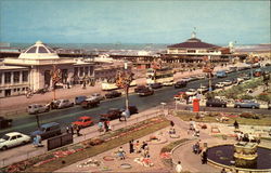 South Shore Baths and Promenade Postcard