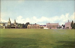 The College Cheltenham, England Gloucestershire Postcard Postcard