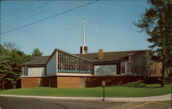 Notre Dame Church Springvale, ME Postcard Postcard