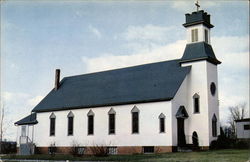 Catholic Church in Lincoln Postcard