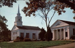 The Fourth Parish Church Duxbury, MA Postcard Postcard