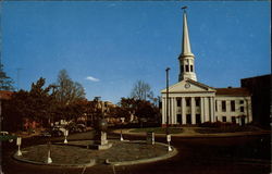 MacArthur Square Chicopee Falls, MA Postcard Postcard