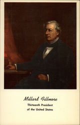 Portait of Millard Fillmore - Thirteenth President of the United States Postcard
