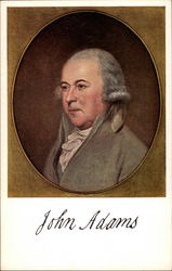 John Adams; 1735-1826 Postcard