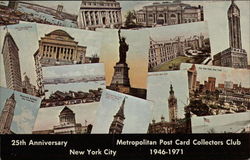 Metropolitan Post Card Collectors Club Postcard