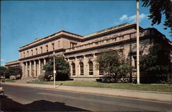 Central Post Office adjacent to City Hall Schenectady, NY Postcard Postcard