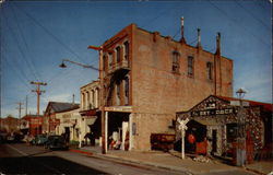 Virginia City Street Scene Postcard