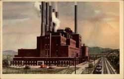 "Afternoon Steel King" in Transit South Heights, PA Postcard Postcard