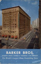 Barker Bros Postcard