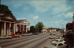 Congress Street Winnsboro, SC Postcard Postcard