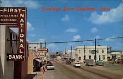 View of Town Street Postcard
