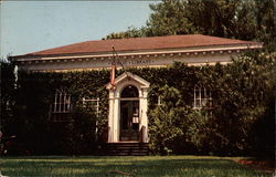 Public Library Edgartown, MA Postcard Postcard