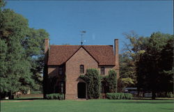 Reconstructed 1634 State House Postcard