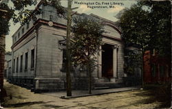 Washington County Free Library Postcard