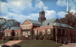 Beautiful New Municipal Building Ellsworth, ME Postcard Postcard