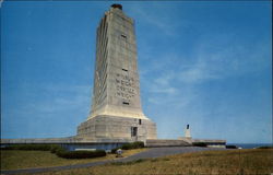 Wright Memorial Shaft Postcard