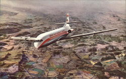 Caravelle "VI-R" Postcard