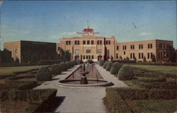 Administration Building, Fairfax Municipal Airport Kansas City, KS Postcard Postcard