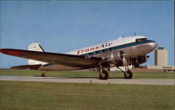 TransAir DC-3 Aircraft Postcard Postcard