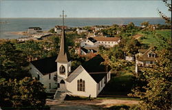 Trinity Episcopal Church Mackinac Island, MI Postcard Postcard