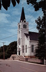 St. Ann Catholic Church Mackinac Island, MI Postcard Postcard