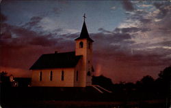 Trinity Lutheran Church Brevort, MI Postcard Postcard