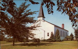 Chapel at Fort Custer Postcard