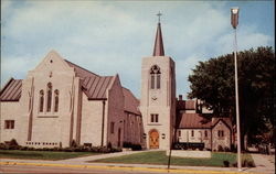 First Congregational Church Alpena, MI Postcard Postcard