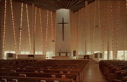Christ Chapel, Gustavus Adolphus College Postcard