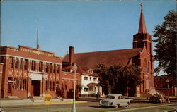Sacred Heart Parish Buildings Postcard