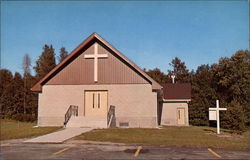 Missouri Synod Lutheran Church Hackensack, MN Postcard Postcard