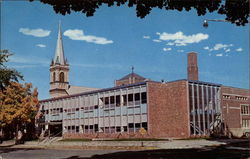 Immaculate Conception Church & School Postcard