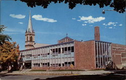 Immaculate Conception Church & School Faribault, MN Postcard Postcard