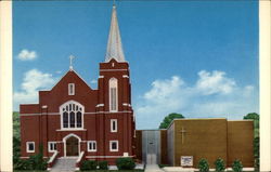 First Lutheran Church Postcard