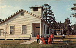 St. Peters Congregational Church Bayou Blue, LA Postcard Postcard