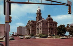 Tarrant County Court House Fort Worth, TX Postcard Postcard
