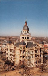 The Denton County Courthouse Postcard