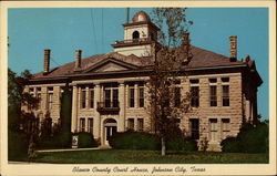 Blanco County Court House Johnson City, TX Postcard Postcard