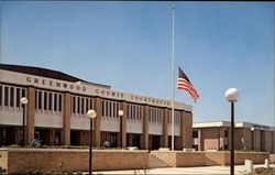 Greenwood County Courthouse and Municipal Building South Carolina Postcard Postcard