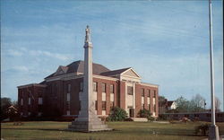 Bamberg County Courthouse South Carolina Postcard Postcard