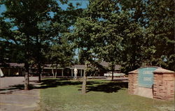 Catholic Shrine "Lily of the Mohawks" Indian River, MI Postcard Postcard