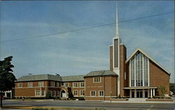 First Baptist Church of Royal Oak Michigan Postcard Postcard