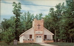 First Baptist Church Houghton Lake, MI Postcard Postcard