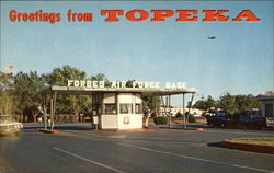 Forbes Air Force Base Postcard